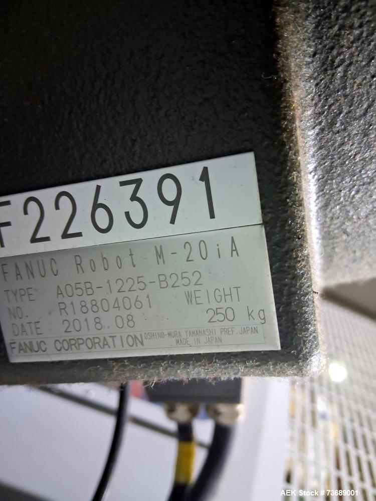 Used AWR DC-2 Automatic Machine Tending Robotic Cell – Fanuc M-20iA Robot with R-30iB Plus Controller