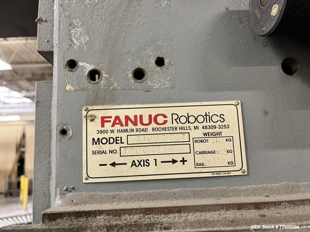 Used Fanuc 6-Axis Articulating Toploader Robot