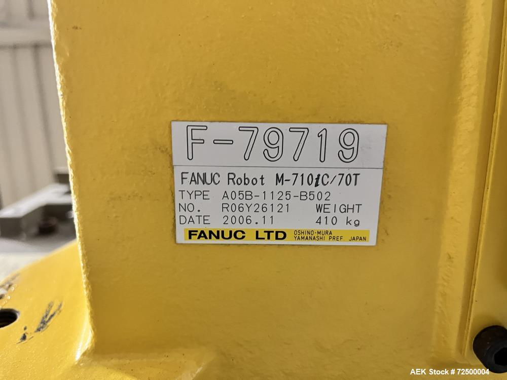 Used Fanuc 6-Axis Articulating Toploader Robot