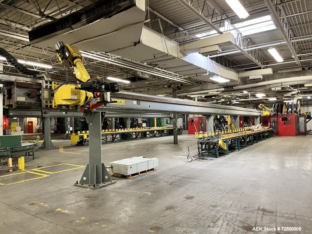 Used Fanuc 6-Axis Articulating Toploader Robot