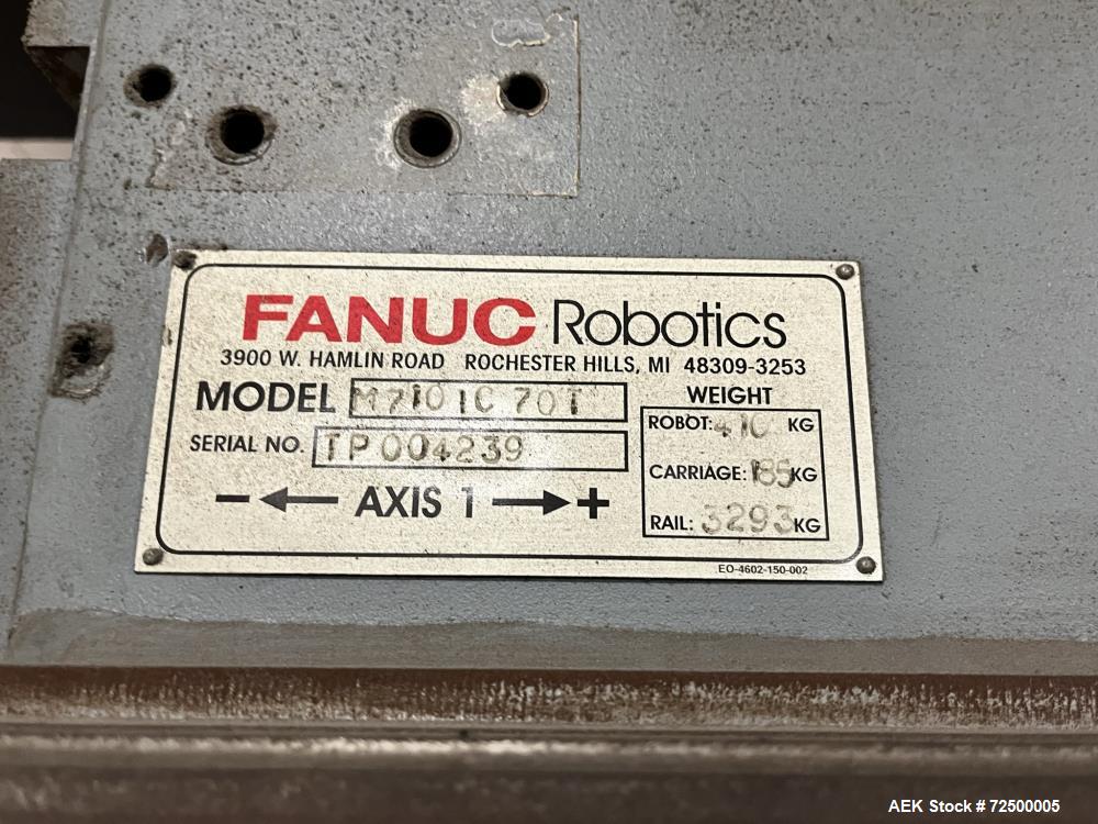 Used Fanuc 6-Axis Articulating Toploader Robot