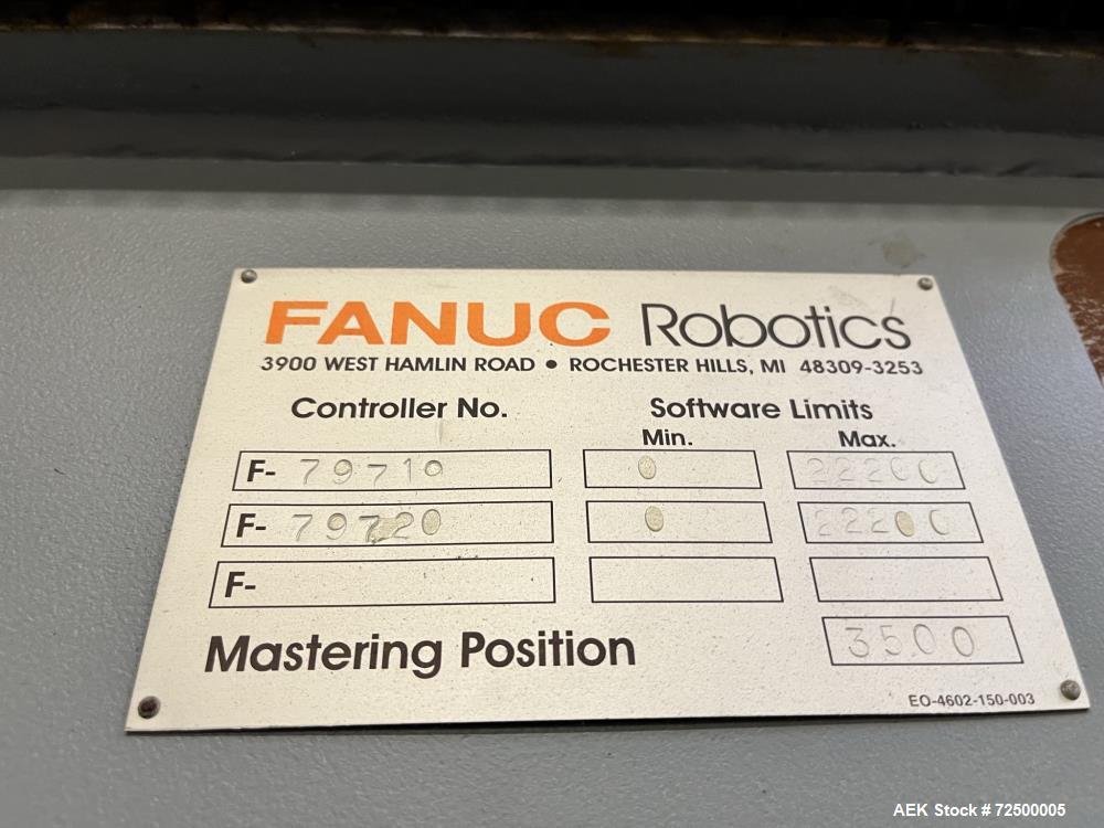 Used Fanuc 6-Axis Articulating Toploader Robot