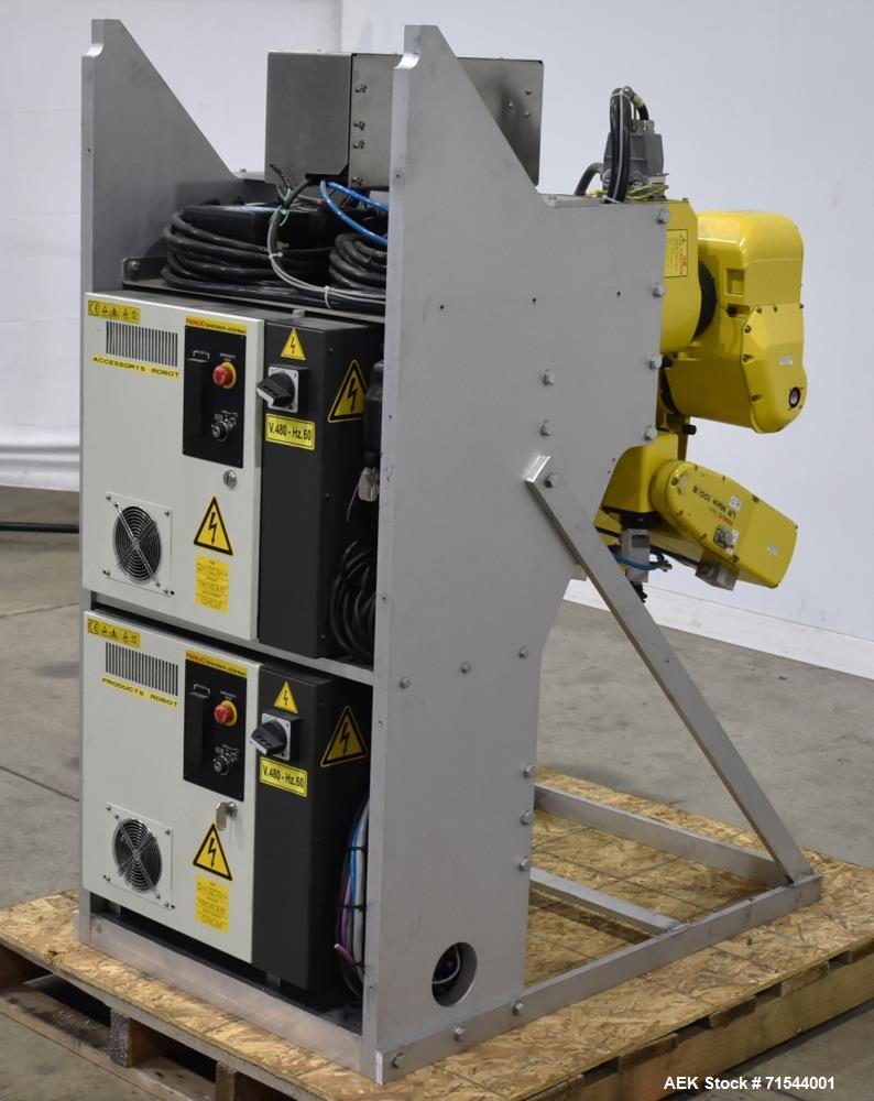 Used FANUC LR Mate 100iB Industrial Robots Set of 2 with Controllers