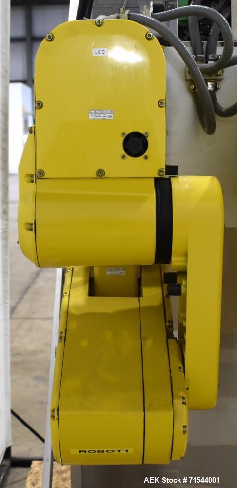 Used FANUC LR Mate 100iB Industrial Robots Set of 2 with Controllers