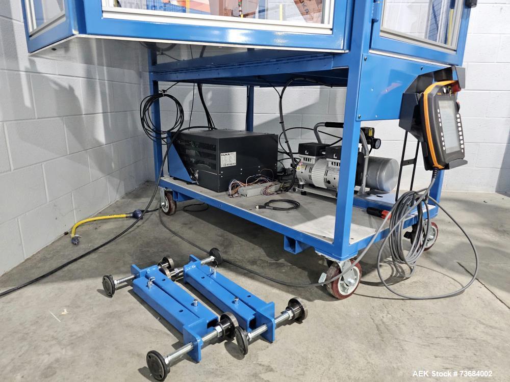 Used KUKA RP KR 6 R700 Mobile Robotic Training Cell with KR C4 Compact Controller & Educational Package