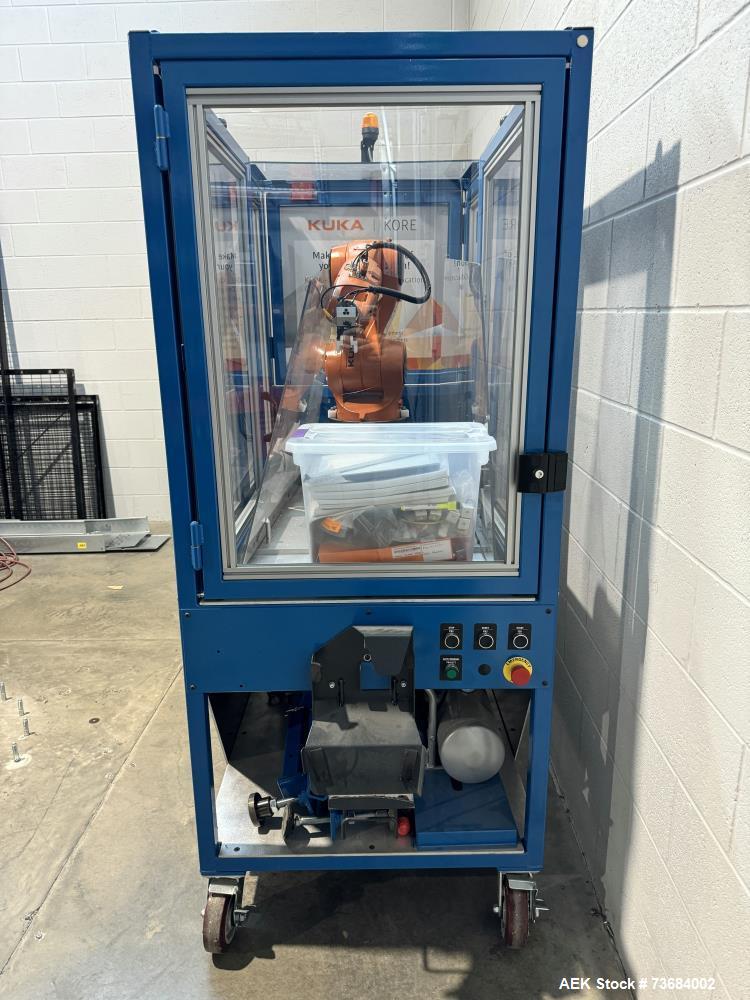 Used KUKA RP KR 6 R700 Mobile Robotic Training Cell with KR C4 Compact Controller & Educational Package