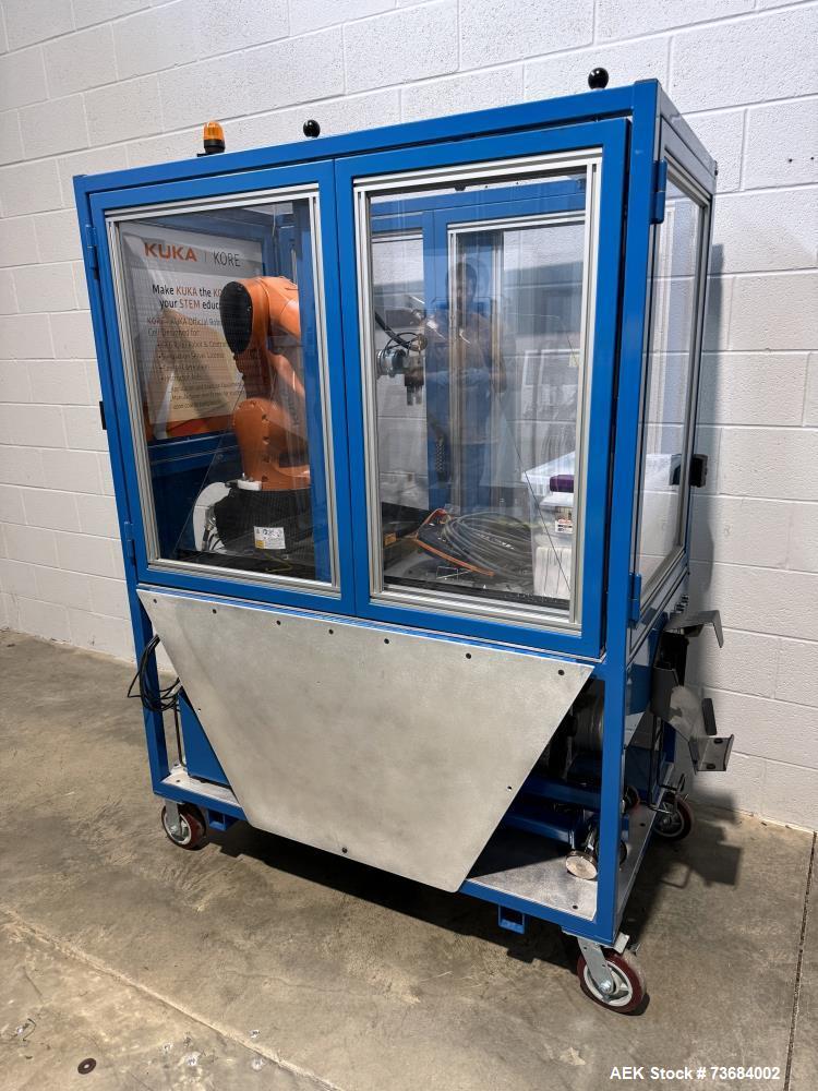 Used KUKA RP KR 6 R700 Mobile Robotic Training Cell with KR C4 Compact Controller & Educational Package