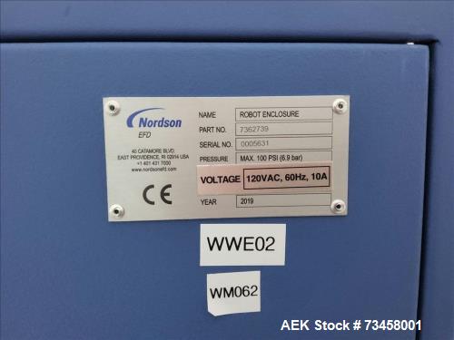Used 2019 Nordson G4V 3-Axis Fluid Dispensing Robot – Dual Units, Enclosures, Attachments