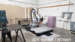 Used Industrial Robotic 3D Printing Cell with ABB IRB 4600 Robot and Massive Dimension MDPE10 Pellet Extruder