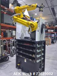 Increase CNC Throughput with the Used AWR DC-2 Fanuc Robotic Machine Tending Cell for Automated Production