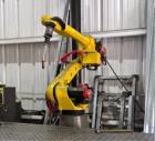 Used FANUC ARC Mate 120iC Robotic Arc Welding System with Lincoln Electric Power Wave i400