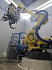 Used Fanuc R-2000iC/210F Heavy Payload 6-Axis Industrial Robot with R-30iB Controller & Welding Gun