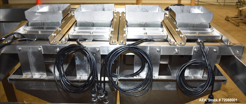 Used XtraVac Multihead Combination Scale, Model AC-6B 24-2C.