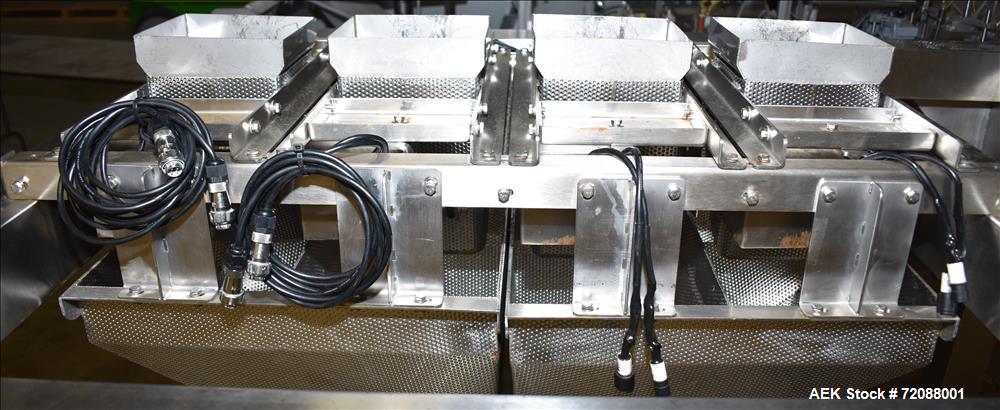 Used XtraVac Multihead Combination Scale, Model AC-6B 24-2C.