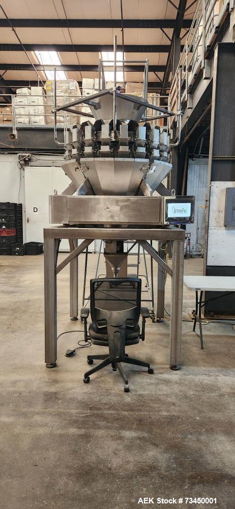 Used ActionPac Radial 420 20-Head Combination Scale – Dual Discharge, 1.6L Buckets, 2021