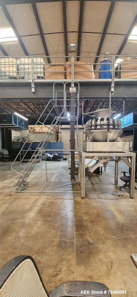 Used ActionPac Radial 420 20-Head Combination Scale – Dual Discharge, 1.6L Buckets, 2021