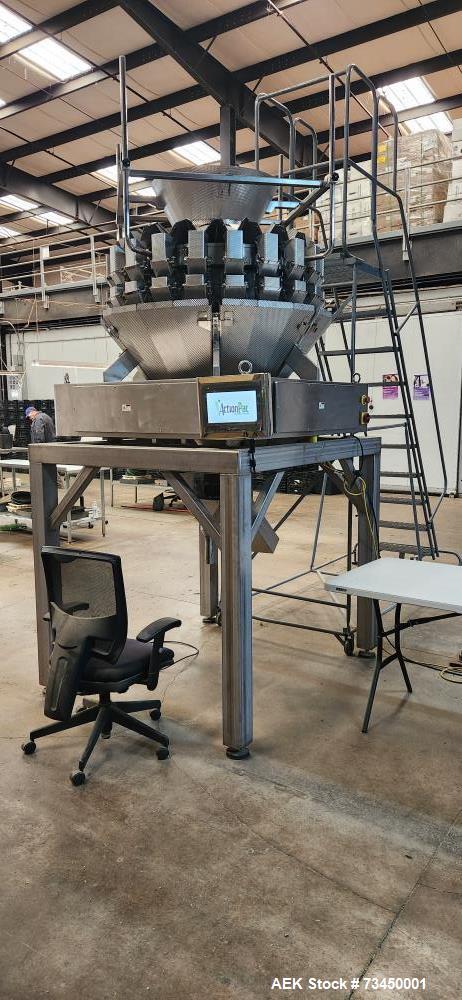 Used ActionPac Radial 420 20-Head Combination Scale – Dual Discharge, 1.6L Buckets, 2021