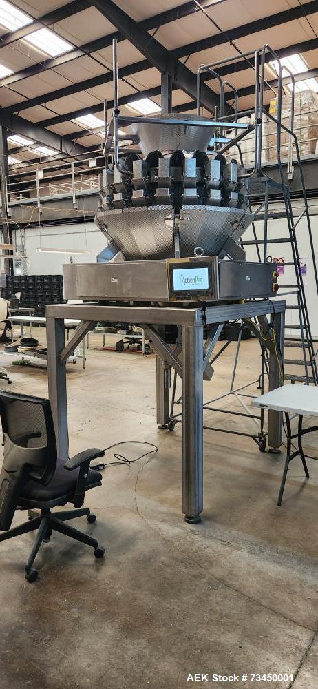 Used ActionPac Radial 420 20-Head Combination Scale – Dual Discharge, 1.6L Buckets, 2021