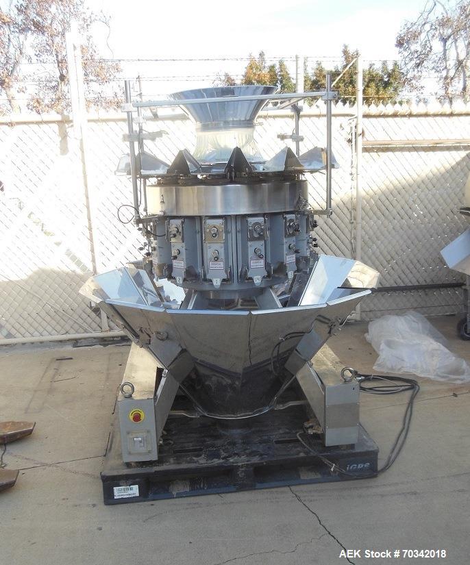 Used- High Tek 14-head Combination Weigh Scale