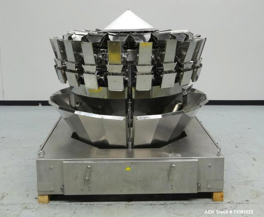 Used Ishida 20 Head Radial Combination Net Weigh Scale