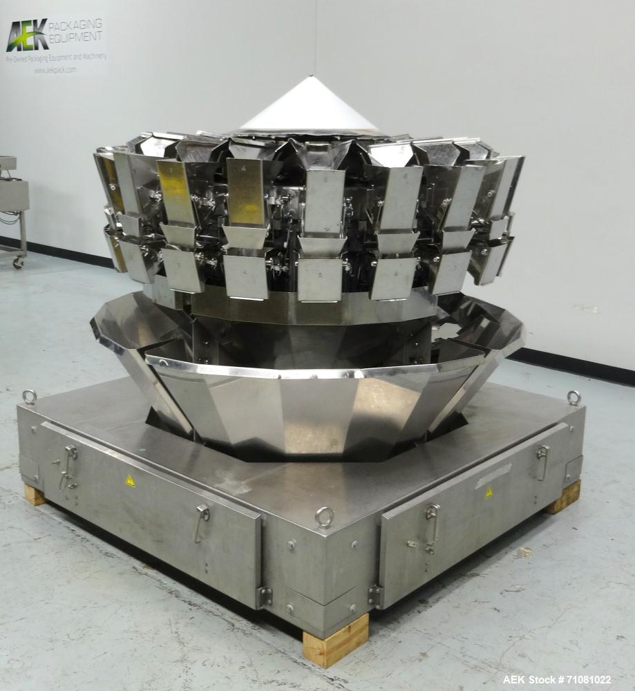 Used Ishida 20 Head Radial Combination Net Weigh Scale