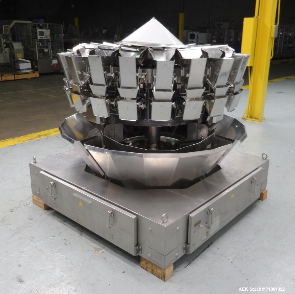 Used Ishida 20 Head Radial Combination Net Weigh Scale