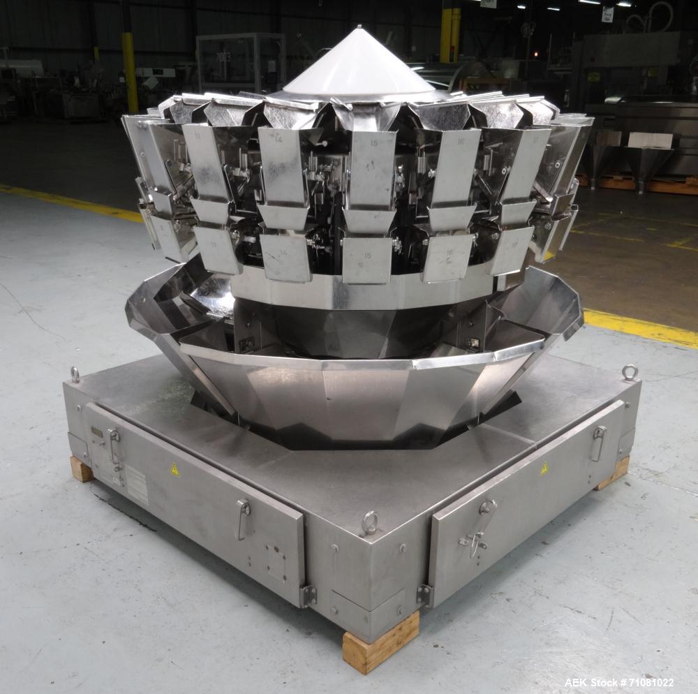 Used Ishida 20 Head Radial Combination Net Weigh Scale