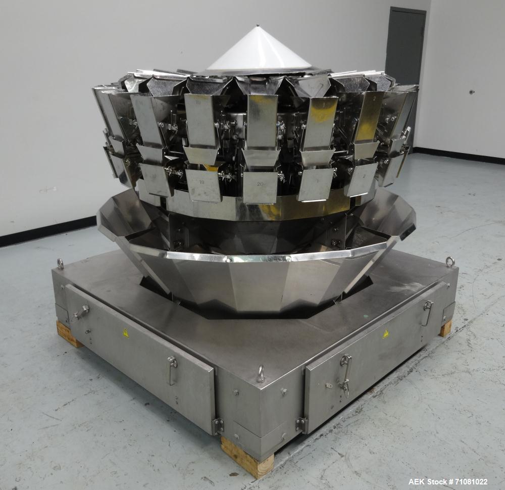 Used Ishida 20 Head Radial Combination Net Weigh Scale