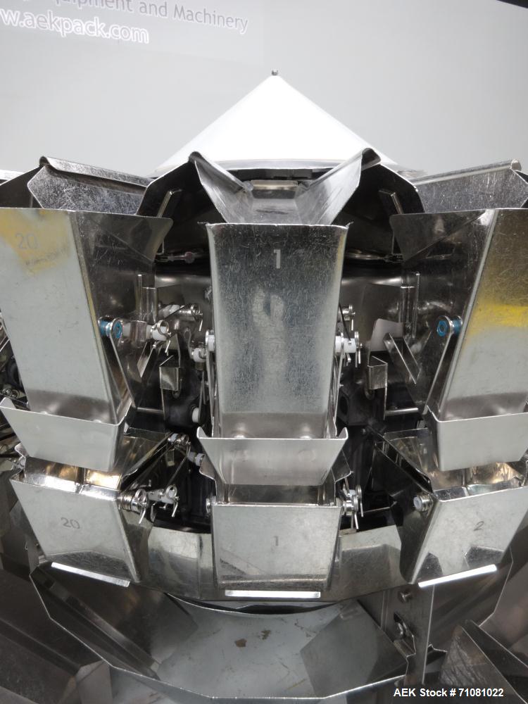 Used Ishida 20 Head Radial Combination Net Weigh Scale