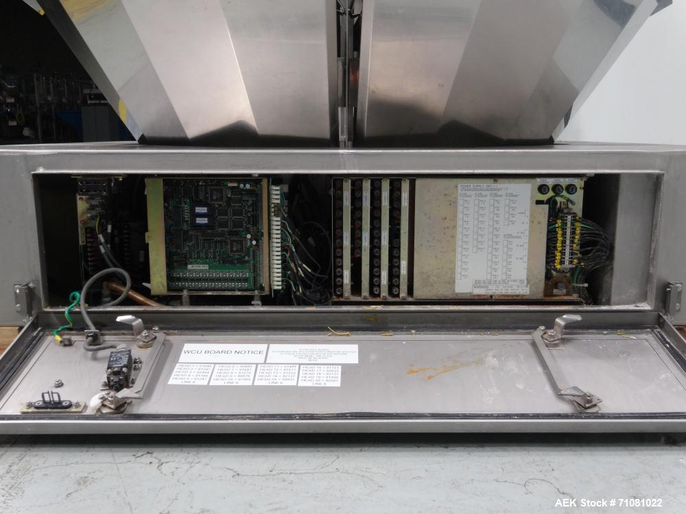 Used Ishida 20 Head Radial Combination Net Weigh Scale