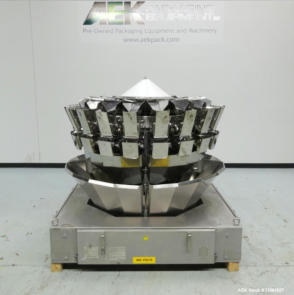 Used Ishida Model CCW-DZ-220W-D/20-WP 20-Head Computer Weigher