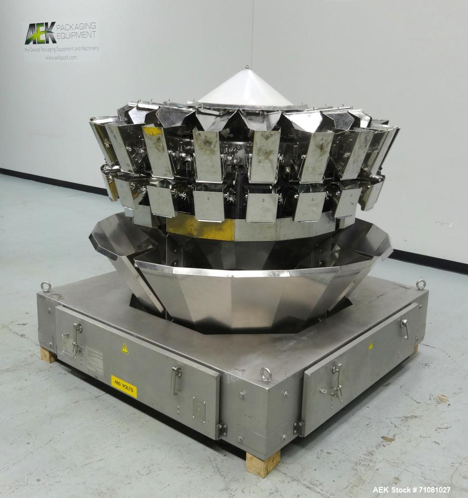 Used Ishida Model CCW-DZ-220W-D/20-WP 20-Head Computer Weigher