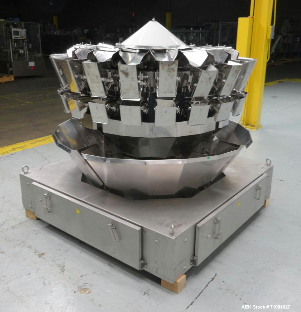 Used Ishida Model CCW-DZ-220W-D/20-WP 20-Head Computer Weigher