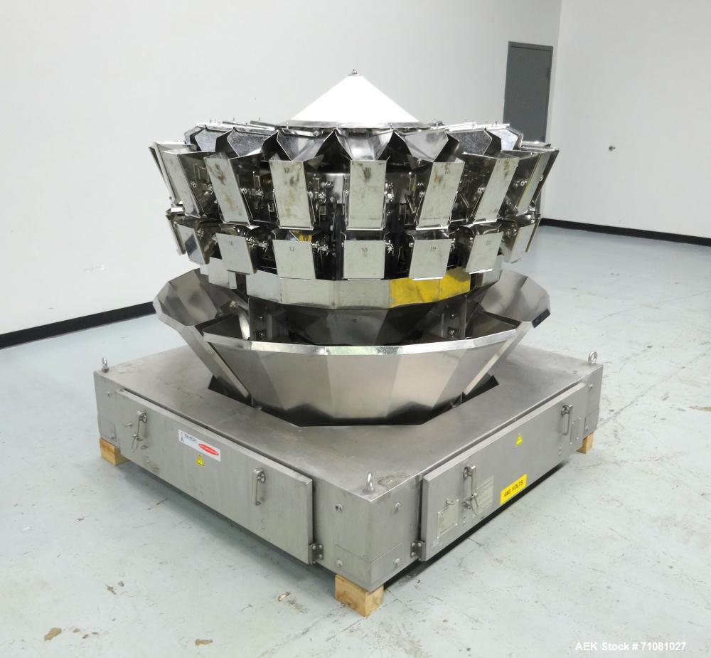 Used Ishida Model CCW-DZ-220W-D/20-WP 20-Head Computer Weigher