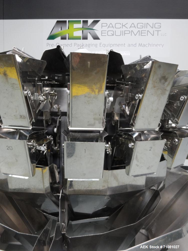 Used Ishida Model CCW-DZ-220W-D/20-WP 20-Head Computer Weigher