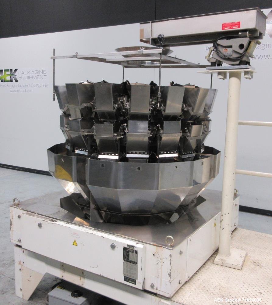 Used Ishida Model CCW-EZ-216 / 30 16 Head Smooth Bucket Combination Scale