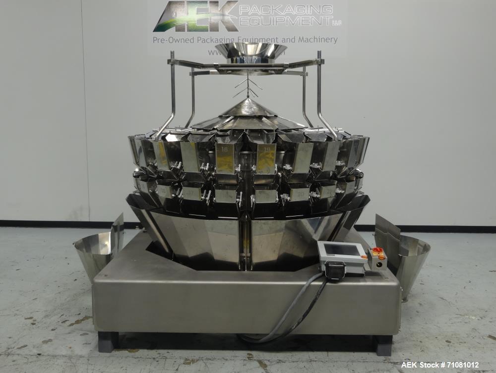 Used Ishida CCW-M-224W-D/30-WP-3A Combination Net Weigh Scale for Shredded Chees