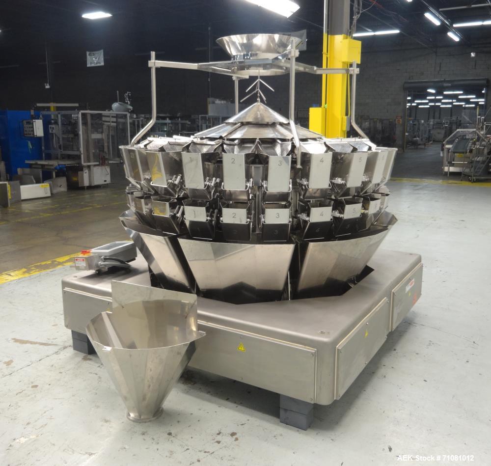 Used Ishida CCW-M-224W-D/30-WP-3A Combination Net Weigh Scale for Shredded Chees