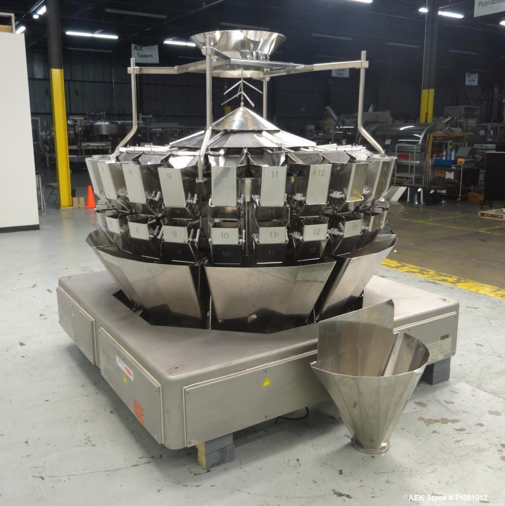 Used Ishida CCW-M-224W-D/30-WP-3A Combination Net Weigh Scale for Shredded Chees
