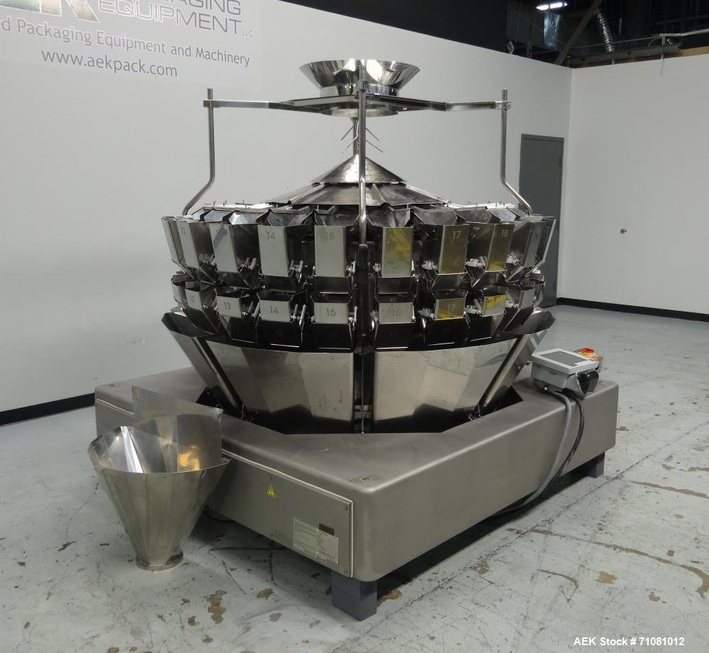 Used Ishida CCW-M-224W-D/30-WP-3A Combination Net Weigh Scale for Shredded Chees