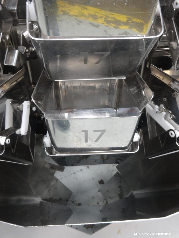 Used Ishida CCW-M-224W-D/30-WP-3A Combination Net Weigh Scale for Shredded Chees