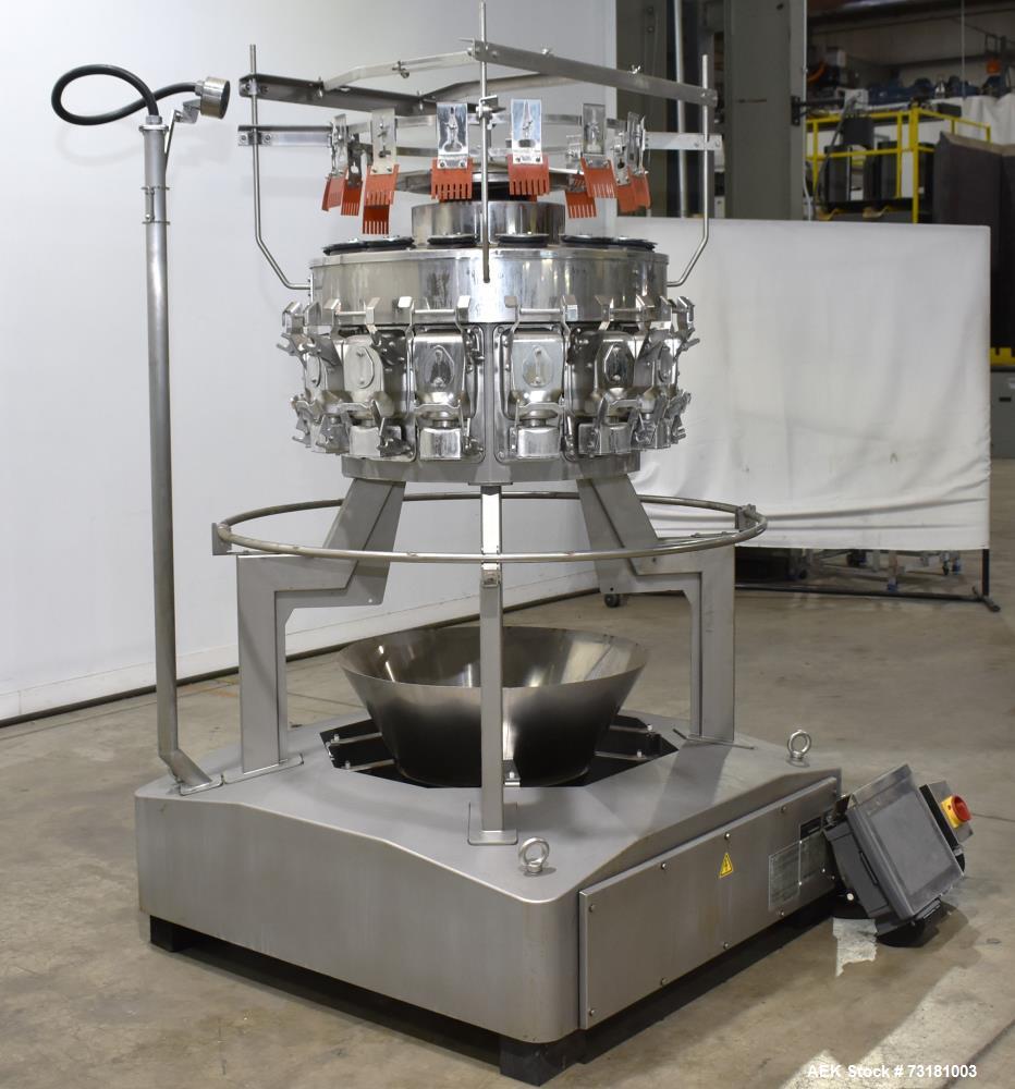 Used Ishida CCW-RV-214W-1S/30-H Combination Scale – 140 WPM, Parts Machine