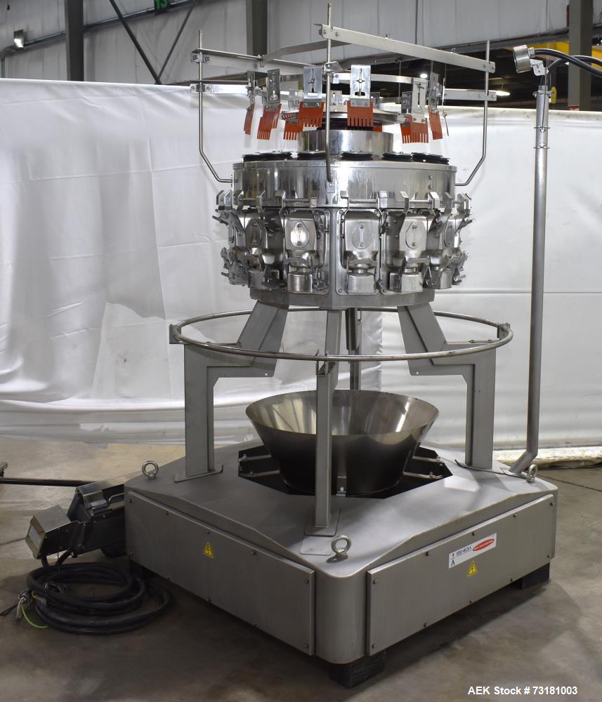 Used Ishida CCW-RV-214W-1S/30-H Combination Scale – 140 WPM, Parts Machine
