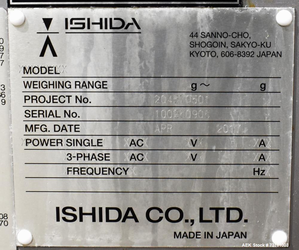 Ishida Combination Scale, Model CCW-RV-214W-1S/30-H