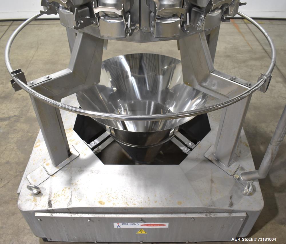 Used Ishida CCW-RV-214W-1S/30-H Combination Scale – 140 WPM, Parts Machine