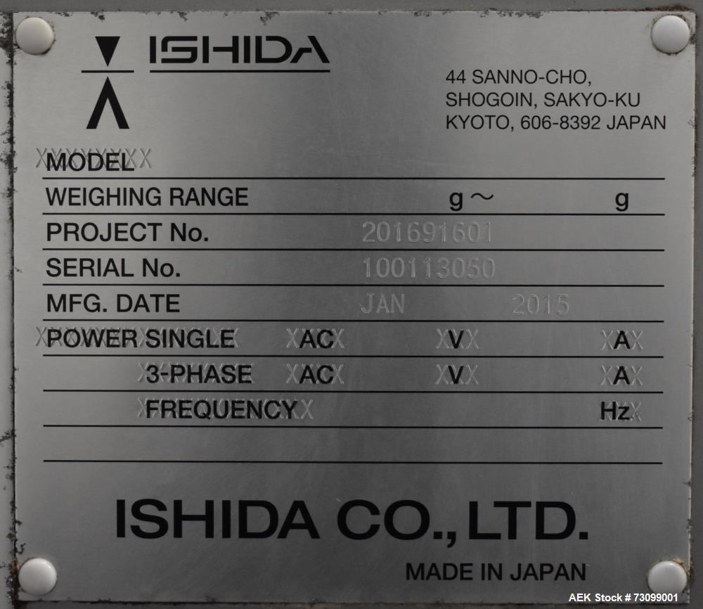 Ishida 20 Head Scale with Dimpled Buckets