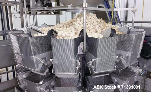 Used Ishida Multihead Weigher, Model CCW-RZ-214W-S/60-WP