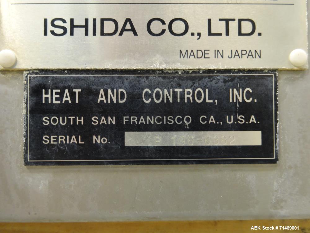 Used Ishida Model CCW-RZ-214W-S/60-WP Dimpled Bucket 14 Head Combination Scale