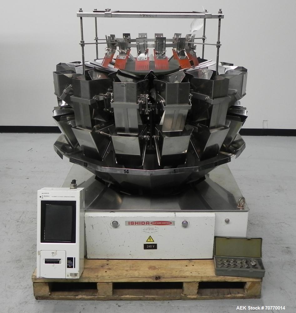 Used Ishida Model CCW-Z-214W-S/30-PB Multihead Scale