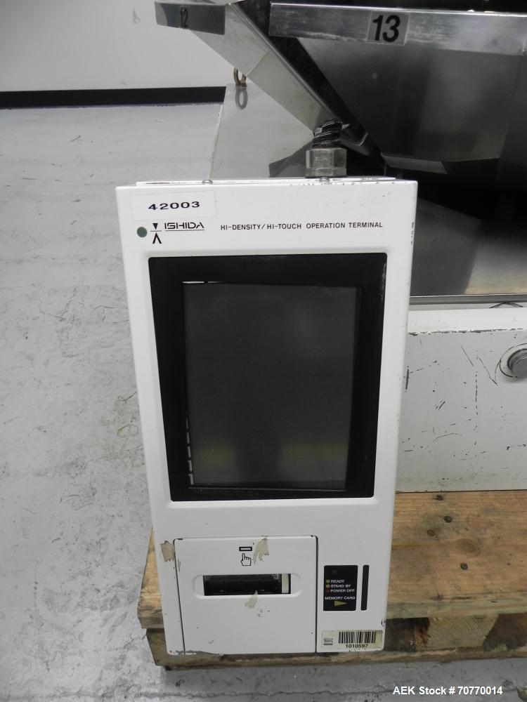 Used Ishida Model CCW-Z-214W-S/30-PB Multihead Scale